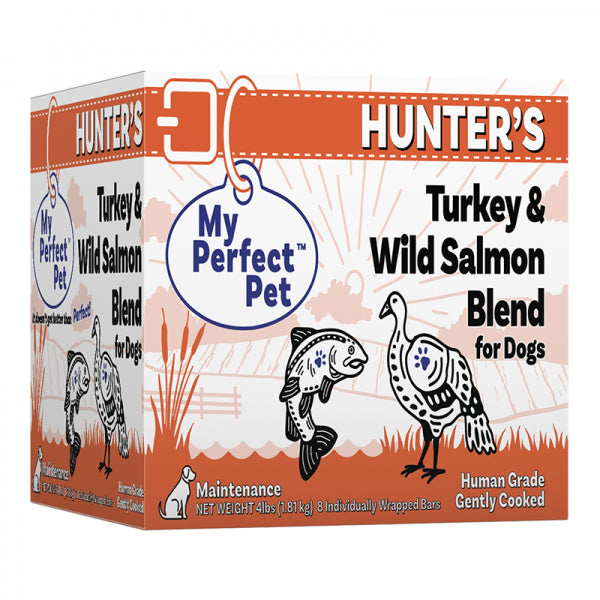 My Perfect Pet D 4lb Hunter's Turkey & Wild Salmon Blend