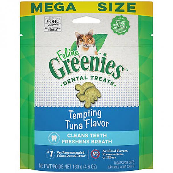Greenies Cat Tuna Dental Treats 4.6oz