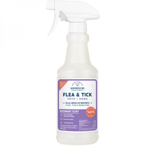 Wondercide Rosemary Flea & Tick Spray for Pets & Home 16oz