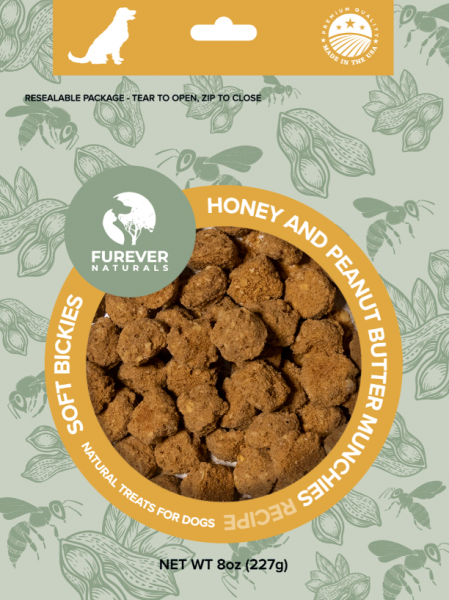 Furever Naturals D Peanut Butter & Honey Soft Munchies 8oz