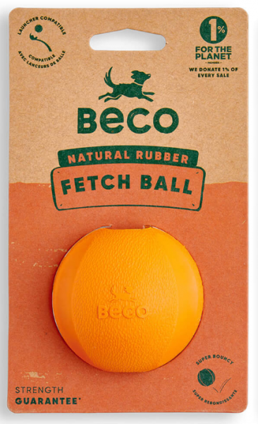 Beco Fetch Ball Orange