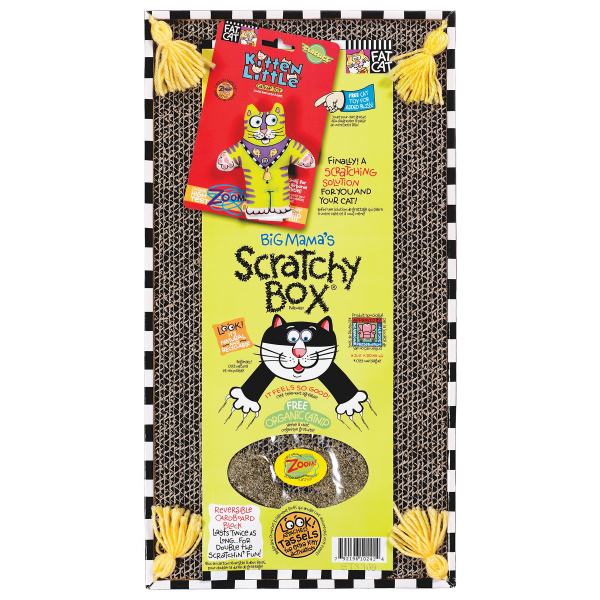 Fat Cat C Scratchy Box