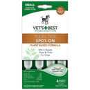 Vet's Best D Flea/Tick Drops S 4ct