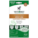Vet's Best D Flea/Tick Drops M 4ct