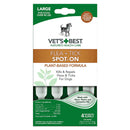 Vet's Best D Flea/Tick Drops L 4ct