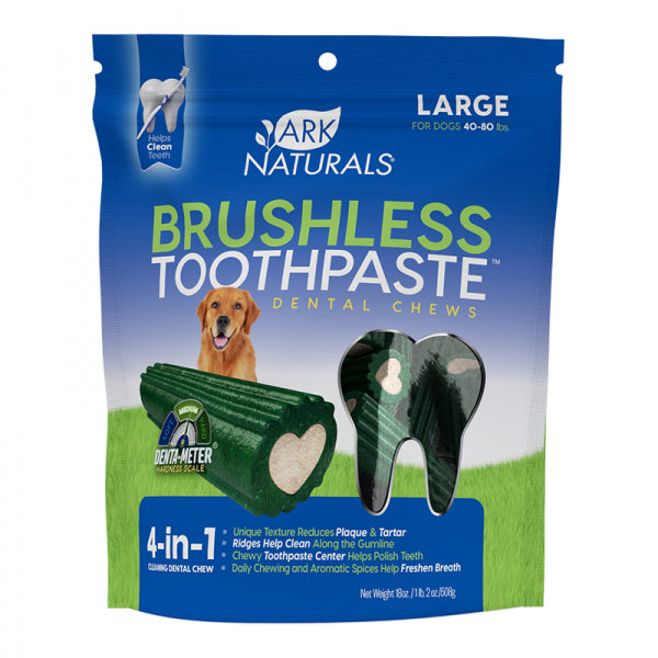 Ark Naturals D Brushless Toothpaste Chews L 18oz