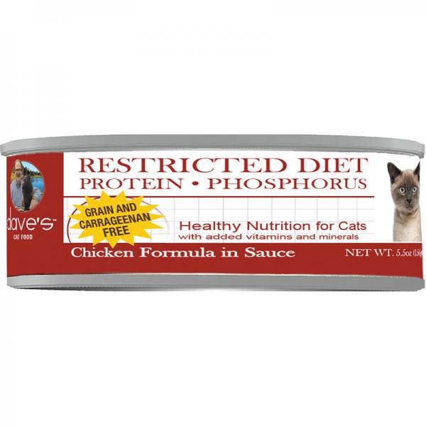 Dave's Pet Food C Can Restricted Phosphorus 5.5oz -NLO