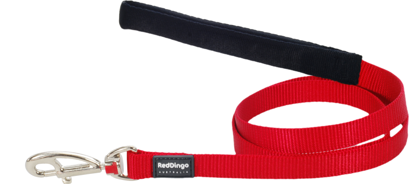 Red Dingo Leash Red Medium 20mm 6ft