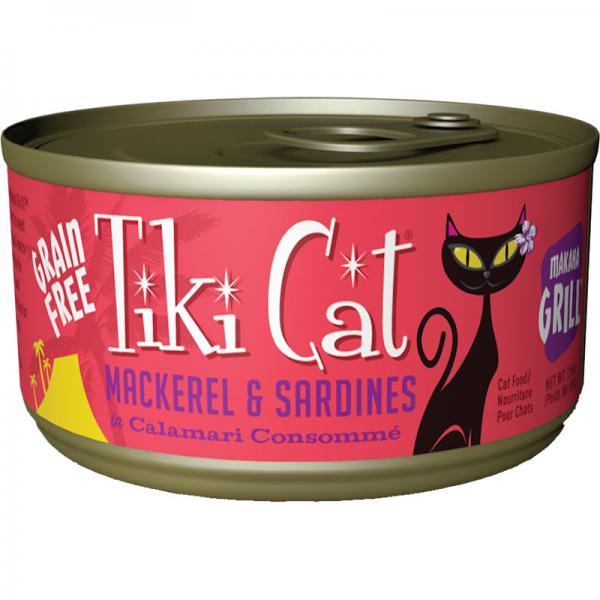 Tiki C Can Makaha Grill Mackeral & Sardine 2.8oz