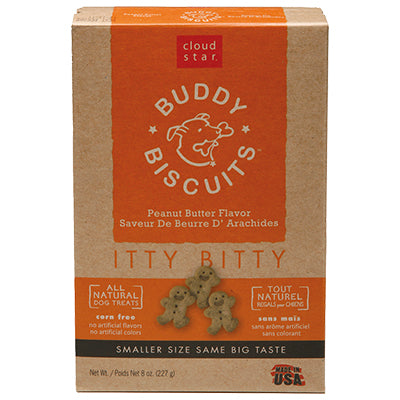 Buddy Biscuit Peanut Butter Itty Bitty