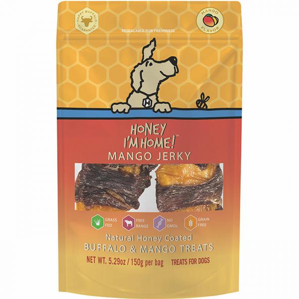 Honey I'm Home D Buffalo Mango Jrky 5.29oz