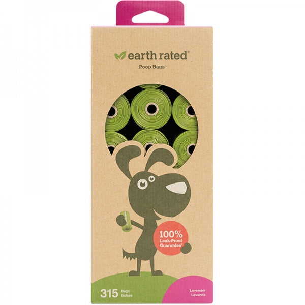 Earth Rated D Scented Poop Bags 315ct Bulk Box