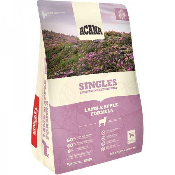 Acana D 4.5lb Singles Lamb/Apple
