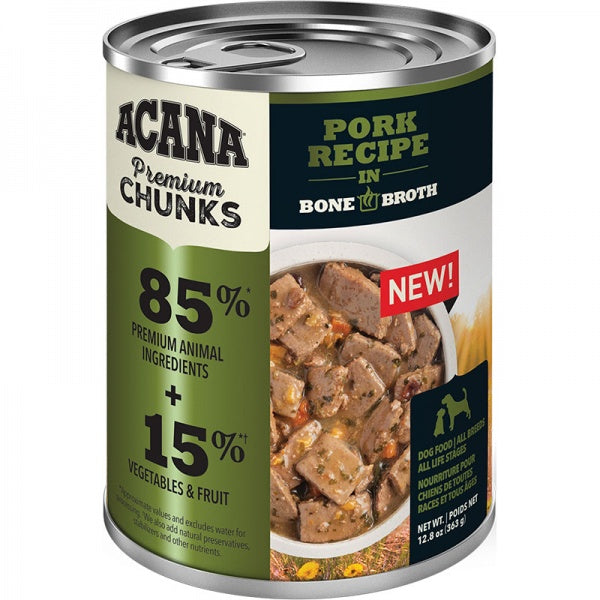 Acana D Can Pork Recipe 12.8oz