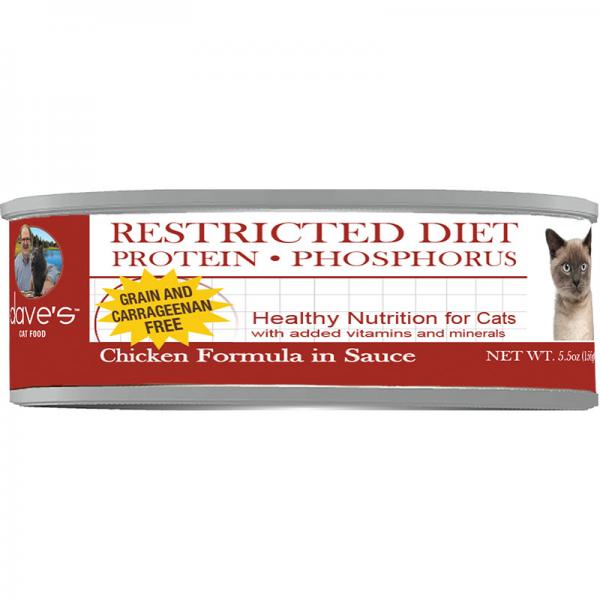Dave's Pet Food C Can Restricted Phosphorus 5.5oz