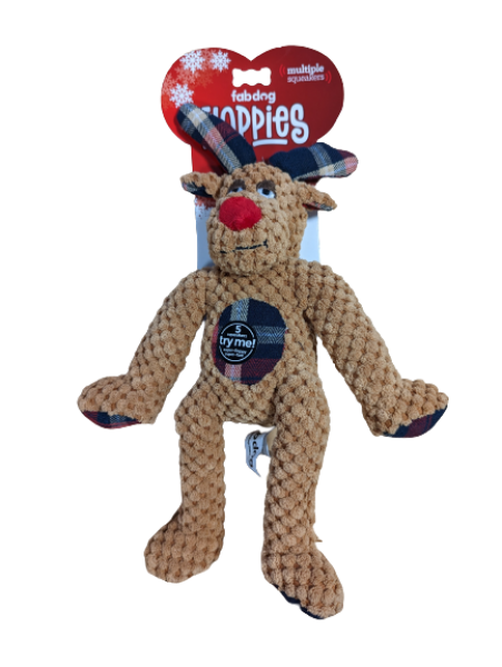 FabDog Floppy Reindeer L 2025