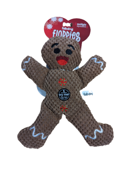 Fabdog Floppy Gingerbread L 2025