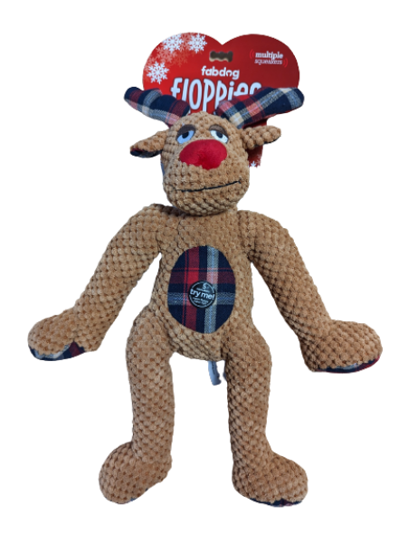 FabDog Floppy Reindeer S 2025