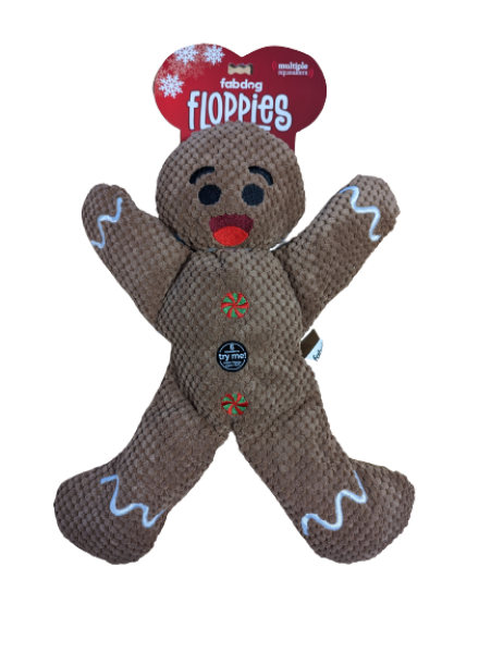 Fabdog Floppy Gingerbread S 2025
