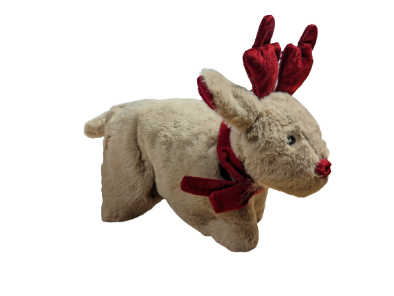Huggle Hounds D Snuggles Reindeer Squooshie L 2023