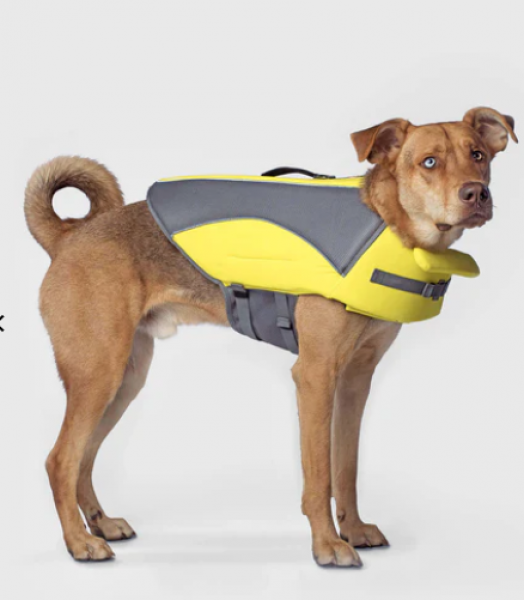 Canada Pooch D Wave Rider Yellow Life Jacket L