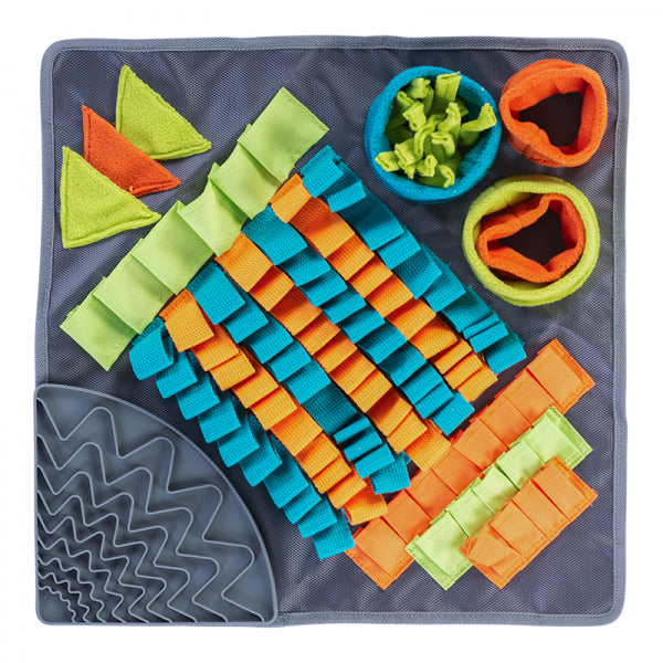 Messy Mutts D Forage Lick Mat Square 16" x 16"