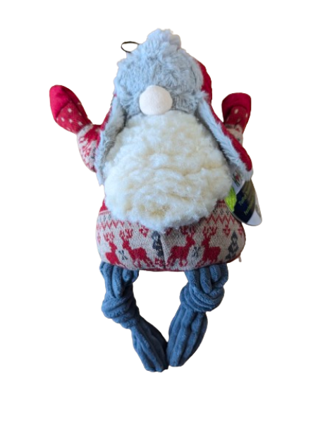 Huggle Hounds D Trapper Hat Santa Gnome Knottie L 2023