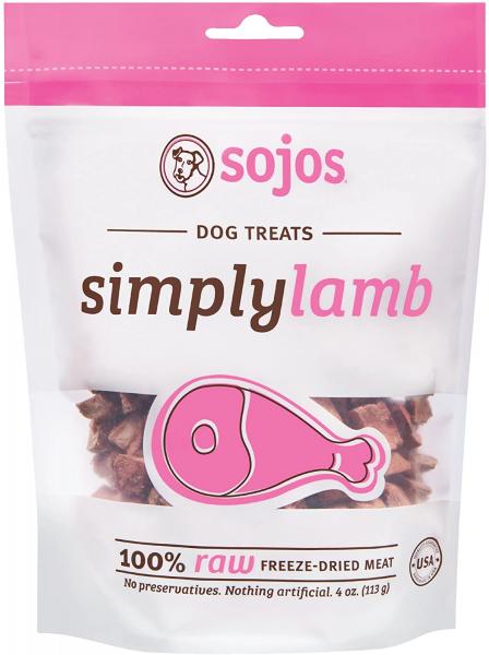 Sojos D Treats Simply Lamb 4oz