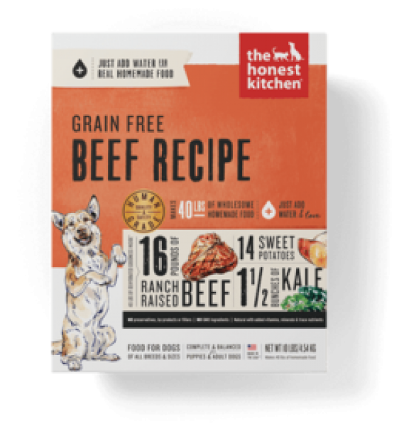 The Honest Kitchen D 10lb Beef GF (Love)