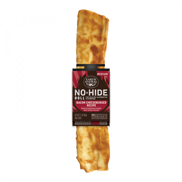 Earth Animal D No Hide BBQ Bacon Cheeseburger M 7" - NLO