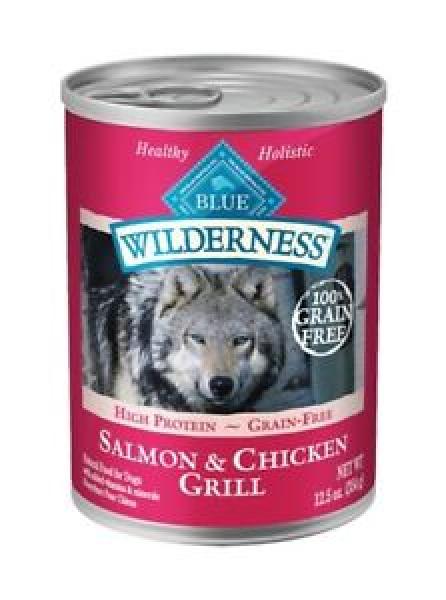 Blue Buffalo D Can Wilderness Salmon/Chicken 12.5oz