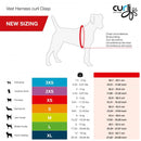 Curli D Clasp Harness Air-Mesh Fuschia L