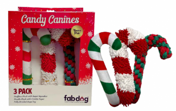 FabDog D Candy Canines 3pk 2024