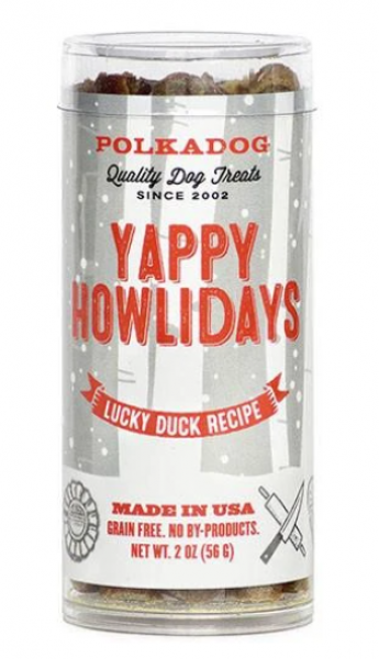 Polka Dog Yappy Howlidays Tube 2oz 2025