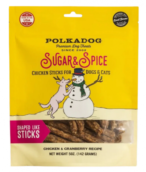 Polka Dog Sugar & Spice Pouch 5oz 2025