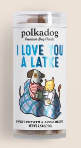 Polka Dog Love You Latke Tube 2.5oz 2025