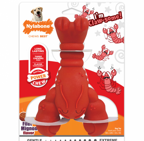 Nylabone Power Chewer Lobster Toy XL