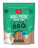Wag More Bark Less D Jerky GF K.C Style BBQ Chicken 10oz