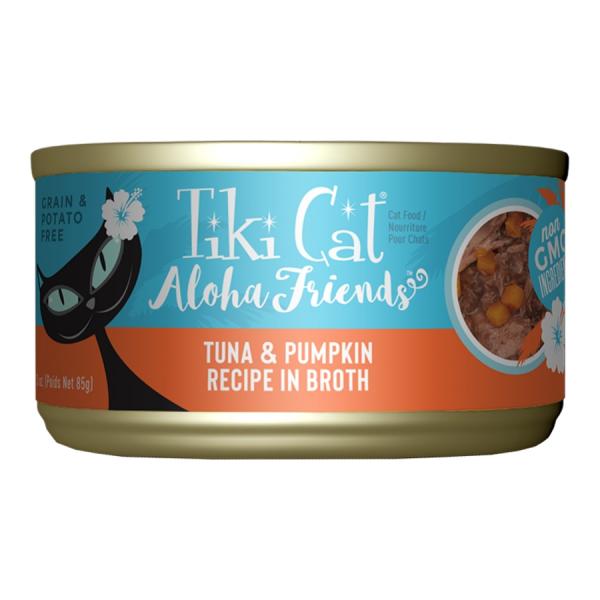 Tiki C Can Aloha Friends Tuna & Pumpkin 3oz
