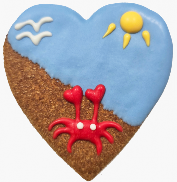 Pawsitively Gourmet D Sandy Beach Heart