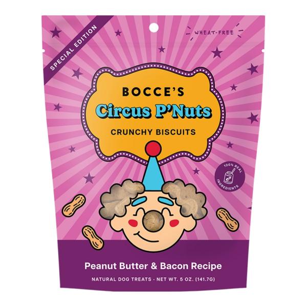 Bocces Bakery D Circus P'Nuts Crunchy Biscuits 5oz