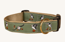 Belted Cow D Collar Puffins M 1.25"