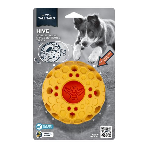 Tall Tails D Natural Rubber Beehive 4"