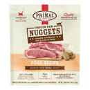 Primal C Raw Nuggets Pork Frozen 3lb