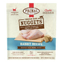 Primal C Raw Nuggets Rabbit 3lb