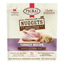 Primal C Raw Nuggets Turkey 3lb