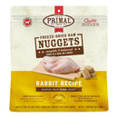 Primal D 14oz FD Rabbit Nuggets