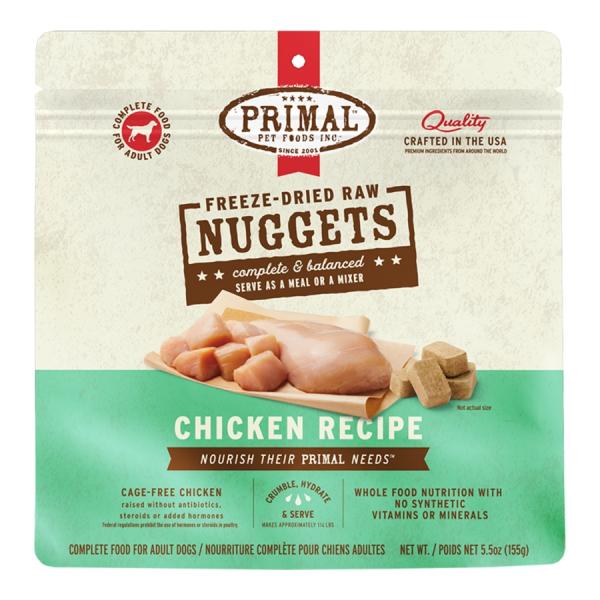 Primal D 5.5oz FD Chicken Nuggets