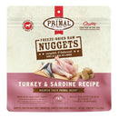 Primal D 5.5oz FD Turkey/Sardine Nuggets