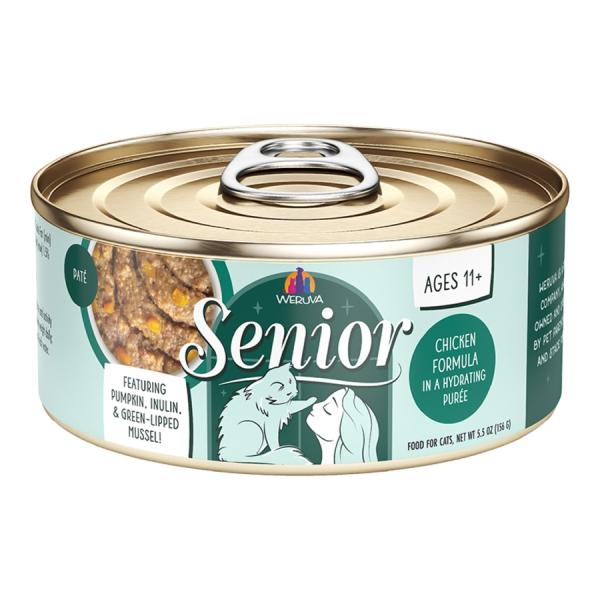 Weruva C Can Senior Chicken in Hydrating Puree 5.5oz